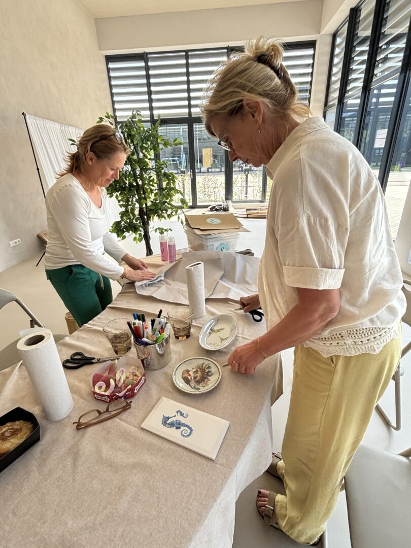 Workshop porselein pimpen